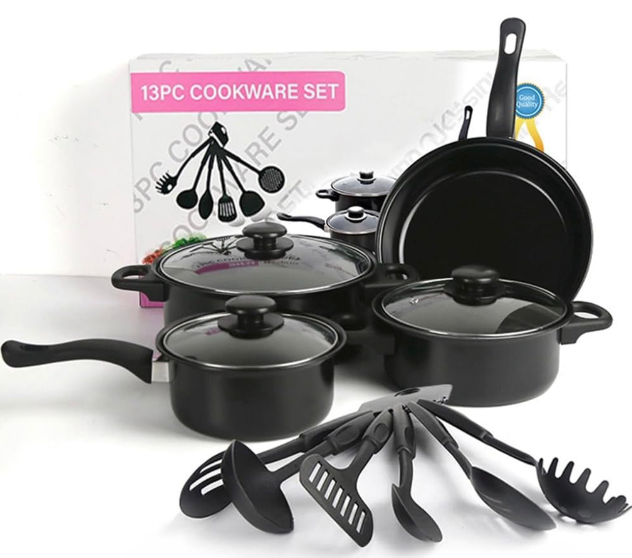 SET DE OLLAS Y SARTENES ANTIADHERENTES 🥘🍳🧑‍🍳